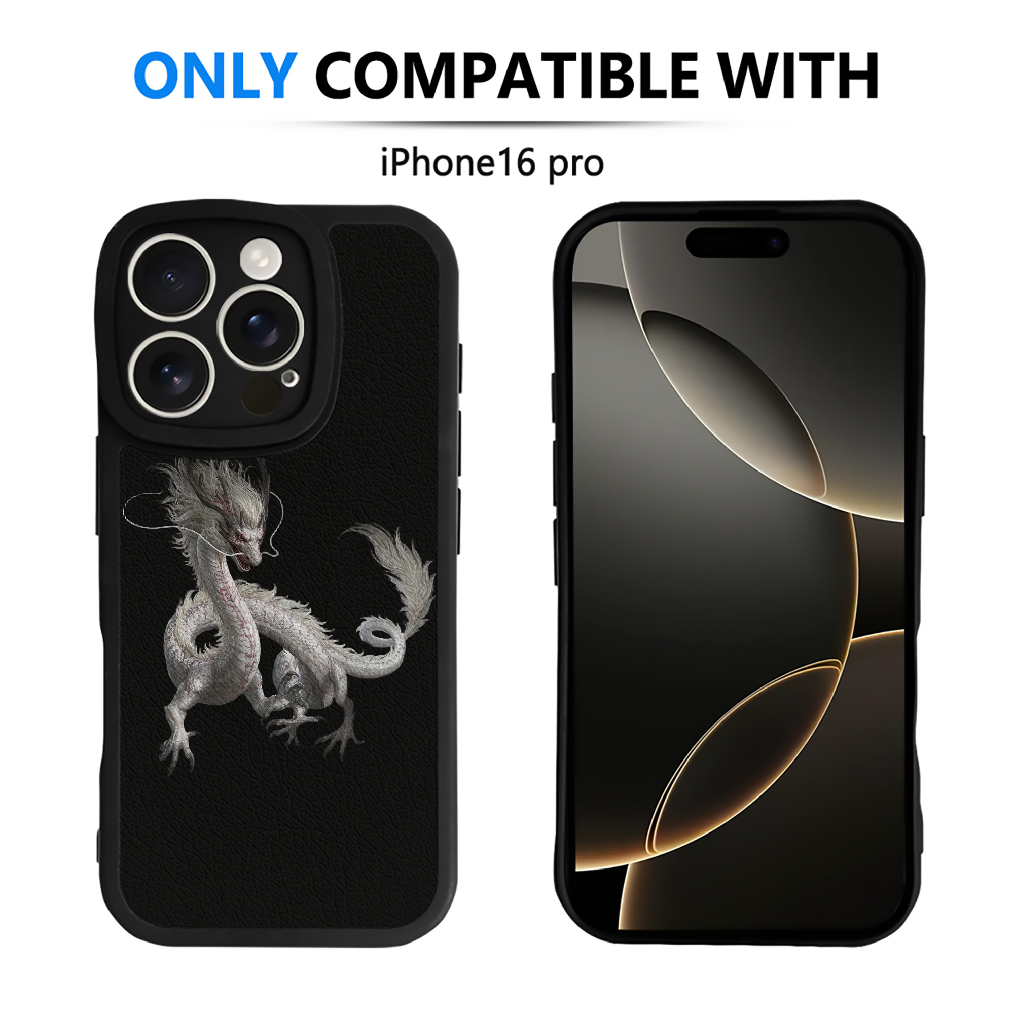 （画像用） Ne Zha 2 ナタ 魔童の大暴れ 【iPhone 16シリーズ対応】シリコンスマホケース（レザー調） 材質：シリコン
